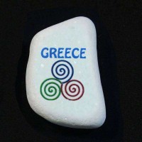 GIFTS WITH 2 EURO PEBBLES PRINT